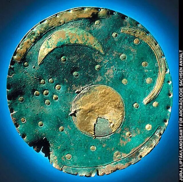 Звездный диск. Небесный диск Небры. Звездный диск из Небры. Бронзовый диск из Небры. Диск Гозека.
