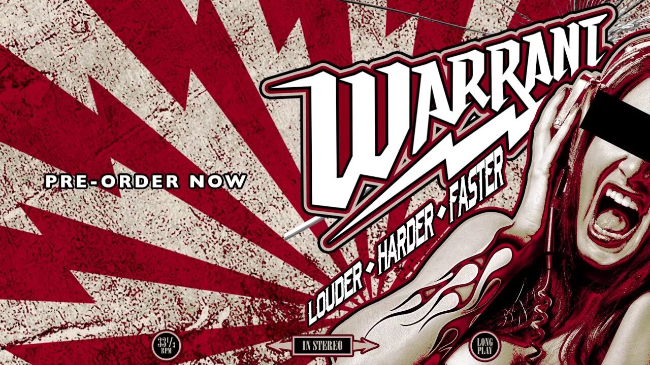 Harder louder. Группа warrant. Warrant Band logo.