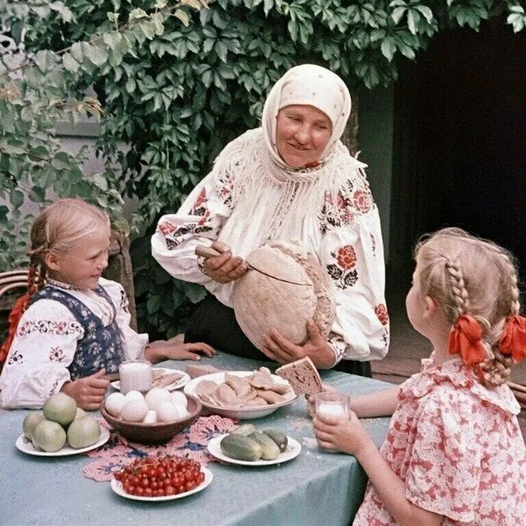 В гостях у бабули