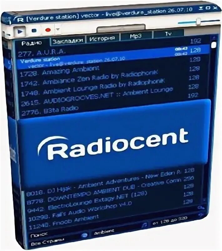Radiocent. Radiocent logo.