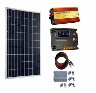 330.99. ECO-WORTHY 100 Watt 12V Solar Panels Kit + 20A Charge Controller + ...