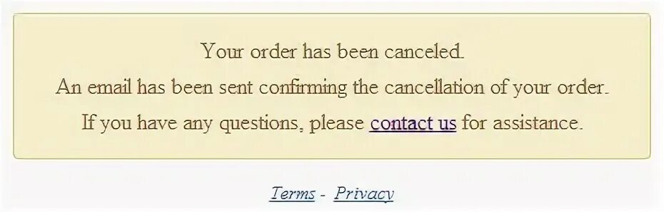 Orders within orders. You Cancelled order что такое. Hello Dear, your order has been Canceled. You can submit a New order.. Cannot be Cancelled.