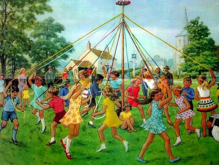 Happy may day. Celebration Maypole. Белтейн Майское дерево. May Day праздник в Англии. Майский день в Англии.