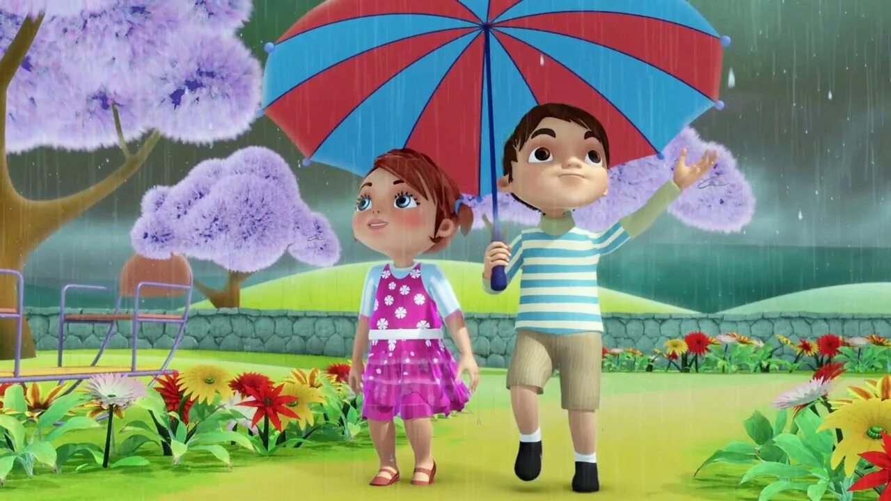 Брат и сестра песня детская. Дождь в мультфильмах.