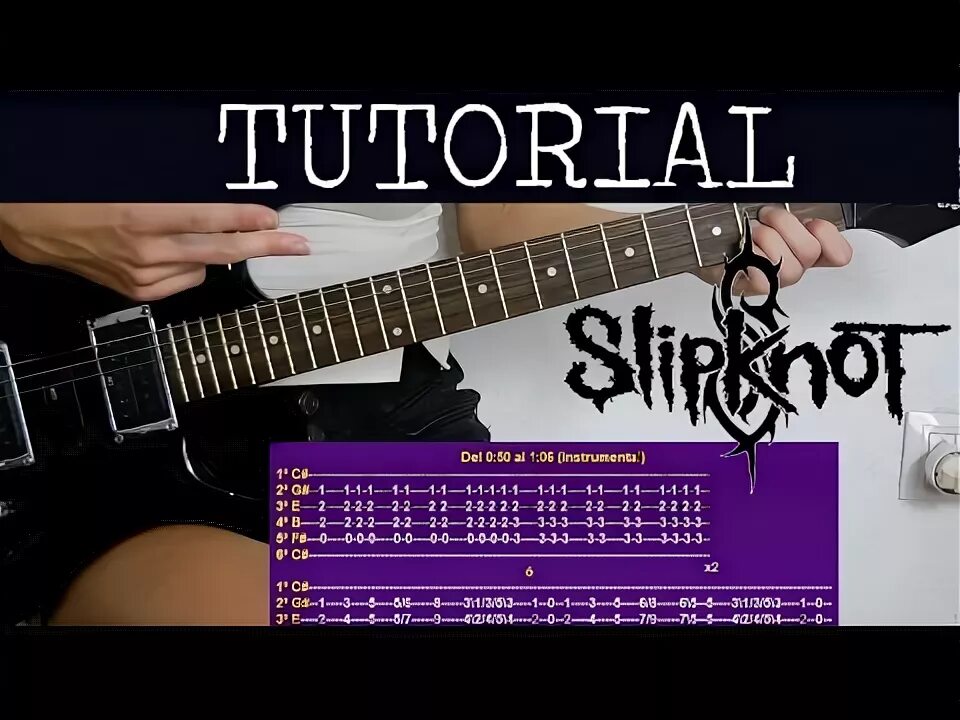 Строй гитары слипкнот. Гитарный Строй Slipknot. Электрогитара Slipknot. Snuff аккорды