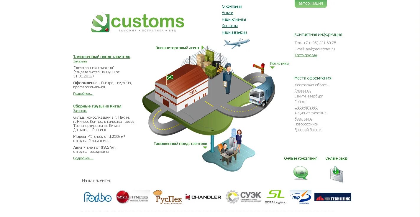 E-Customs. ECUSTOMS. ECUSTOMS Groub. Новый сайт гк