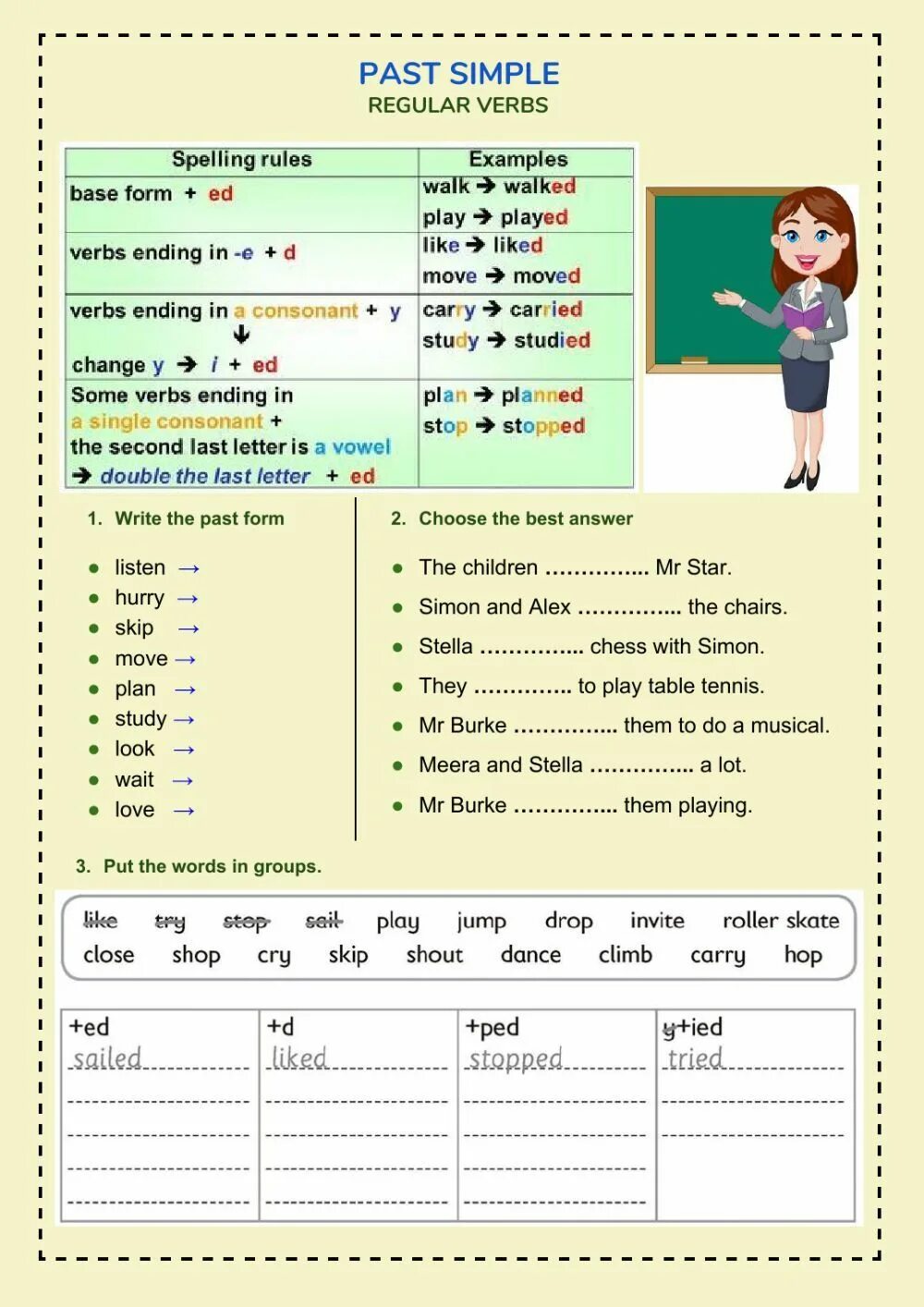 Past simple Regular verbs правила. Past simple Regular verbs правило. Past simple Regular verbs упражнения. Паст Симпл регуляр Вербс.