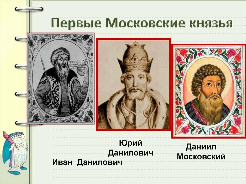 Первые московские князья.