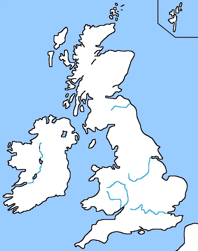 Остров Великобритания на контурной карте. Контурная карта британских островов. Карта Великобритании контур. Карта Соединенного королевства Великобритании и Северной Ирландии.