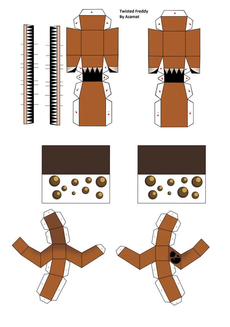 Фокси из бумаги. Поделки из бумаги Фредди. Поделки ФНАФ из бумаги. Поделки из бумаги АНИМАТРОНИКИ. ФНАФ из бумаги схемы.