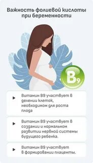 Фолиевая кислота можно забеременеть