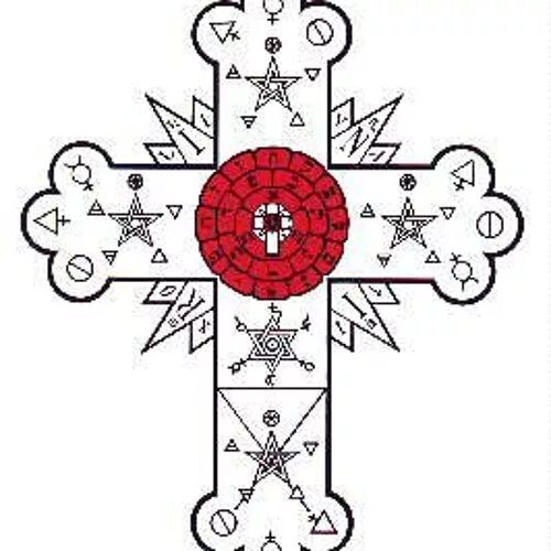 Крест розенкрейцеров. Орден розенкрейцеров символ. The rose cross. Крест розенкрейцеров. The rose cross.