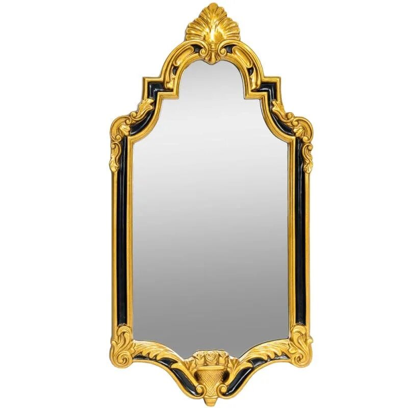 Зеркало Олимпия. Зеркало настенное. Зеркало настенное фигурное в золотой раме. Зеркало на белом фоне.