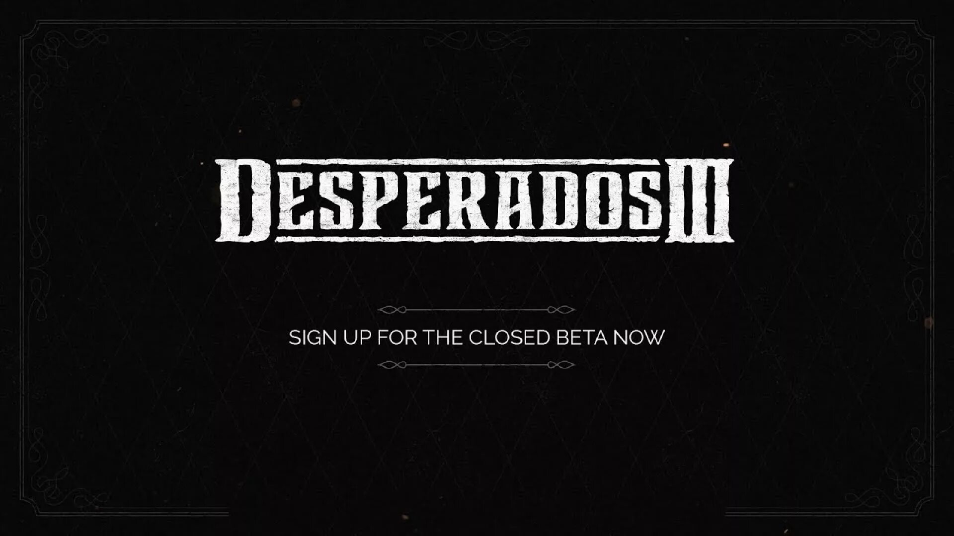 Closed beta. Desperados 3. Desperado логотип. Mgr Desperado значок. Desperados III надпись.