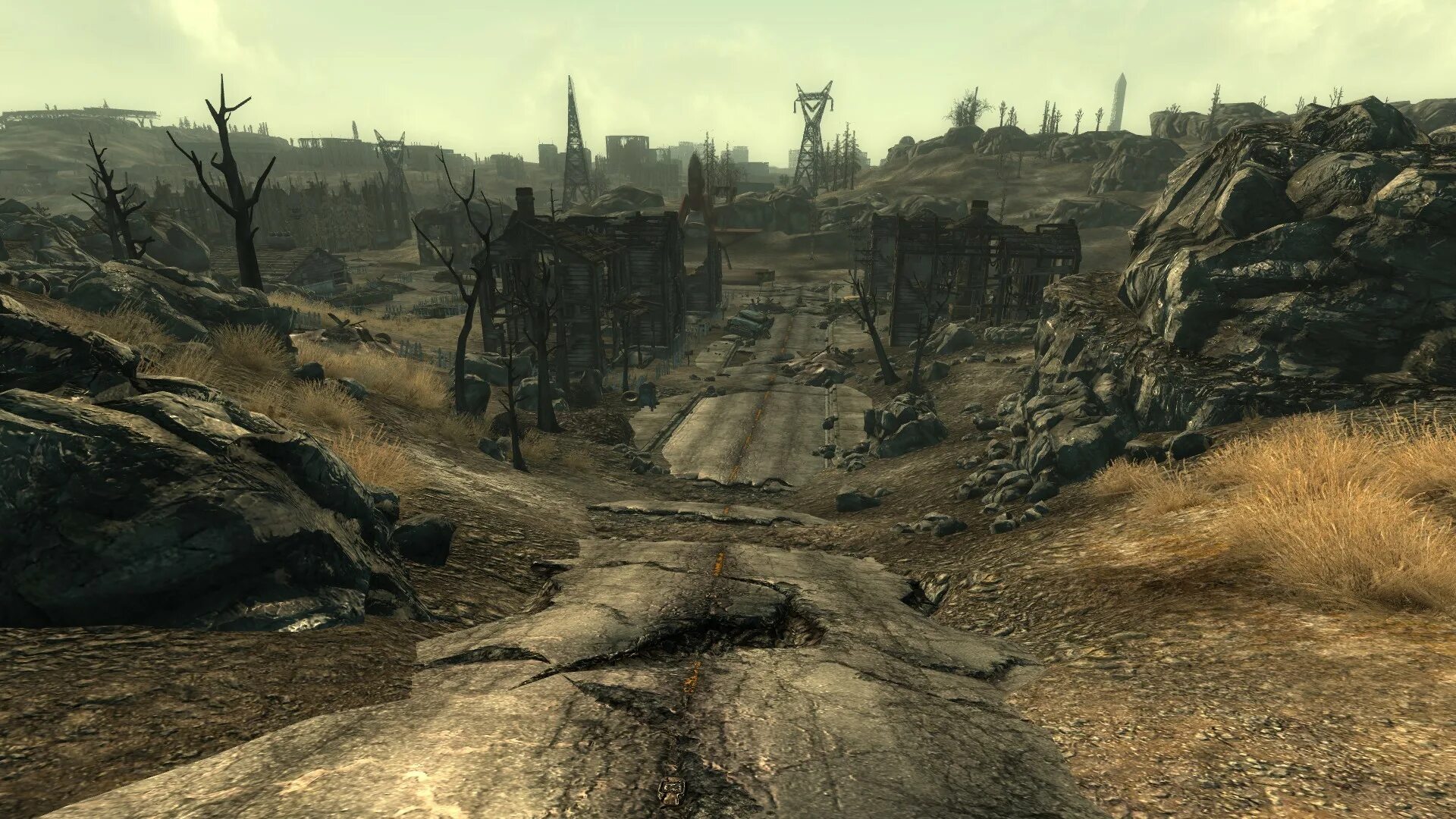 Разрушенные равнины. Фоллаут 3 Пустошь. Фоллаут 3 пейзажи. Fallout 4 Пустошь. Ядерная Пустошь фоллаут 4.