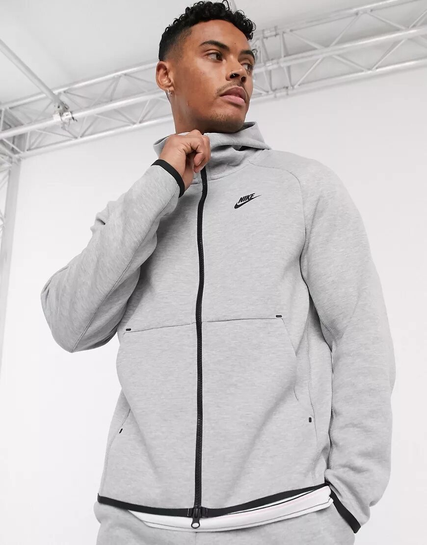 ЗИП худи Nike Tech Fleece Grey. Zip Hoodie Nike Tech Fleece Black Grey. Nike Tech Fleece ЗИП худи черное. Nike Tech Fleece серый. Найк fleece