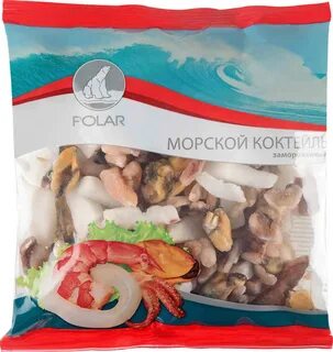 Рецепт вкусного морского коктейля замороженного