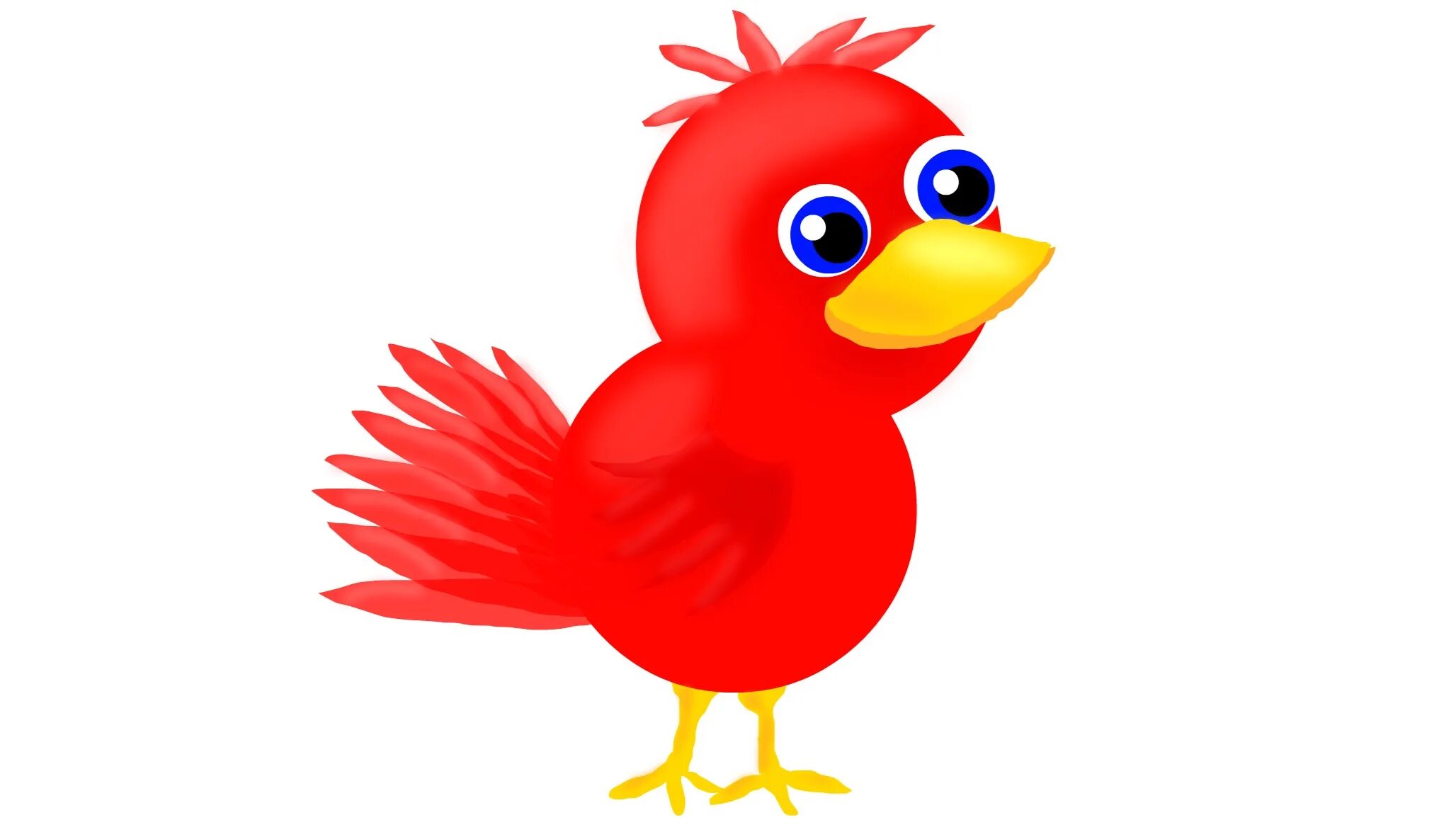 Картинка birds. Птицы мультяшные. Птички для детей. Красная птичка для детей. Птички картинки для детей.