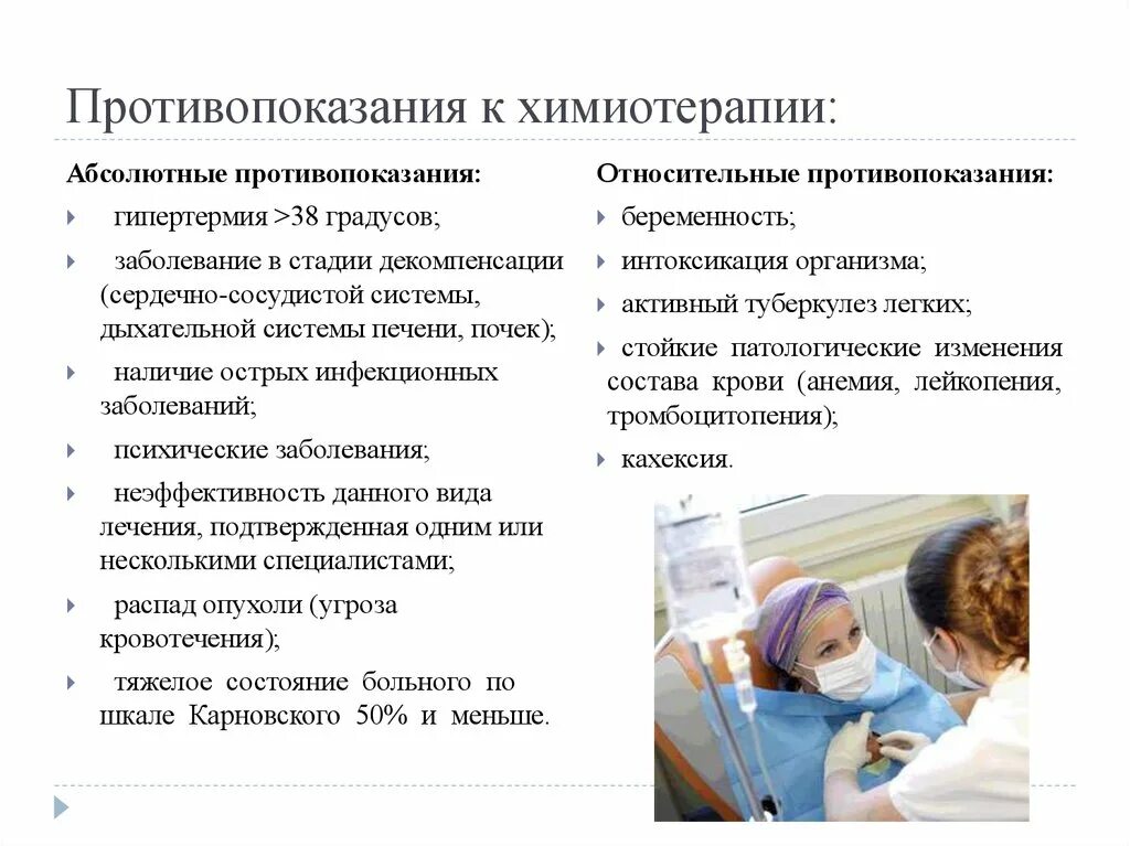 Анализ после химиотерапии. Противопоказания к химиотерапии. Противопоказания для противоопухолевой терапии. Абсолютные показания к химиотерапии. Противопоказания к проведению ПХТ.