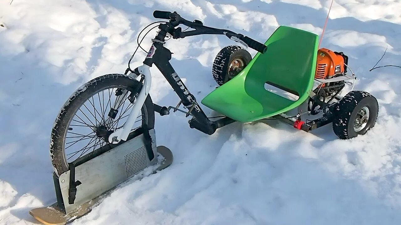 Снегоход из снегоката