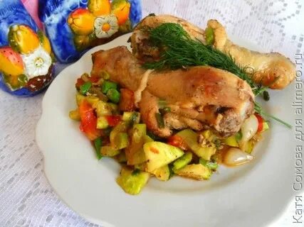 Ножки с овощами в мультиварке