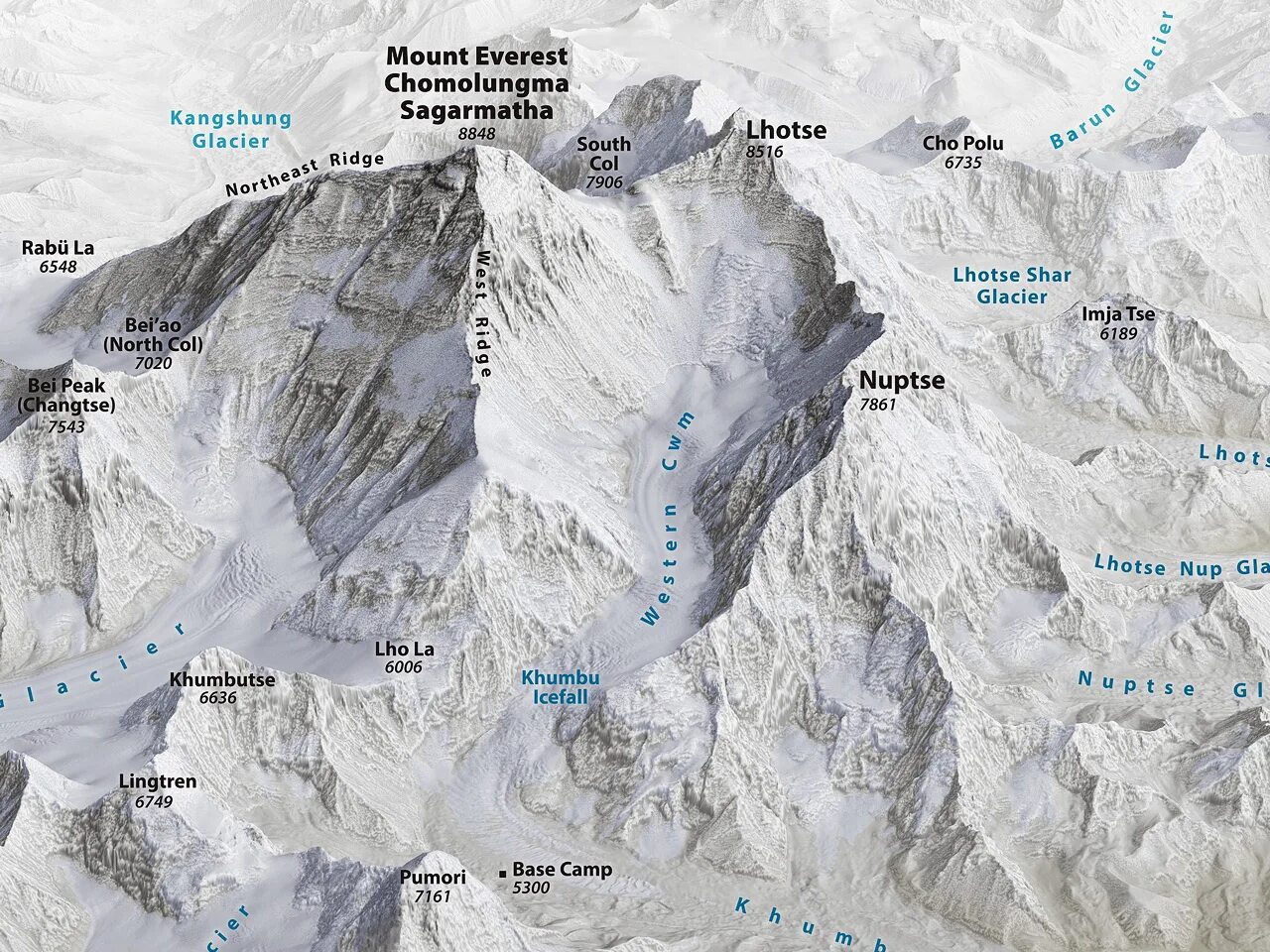 Эверест где находится в какой горной системе. Лхоцзе Эверест путь. Эверест Лхоцзе Пумори. Эверест карта восхождения. Эльбрус Эверест Джомолунгма.
