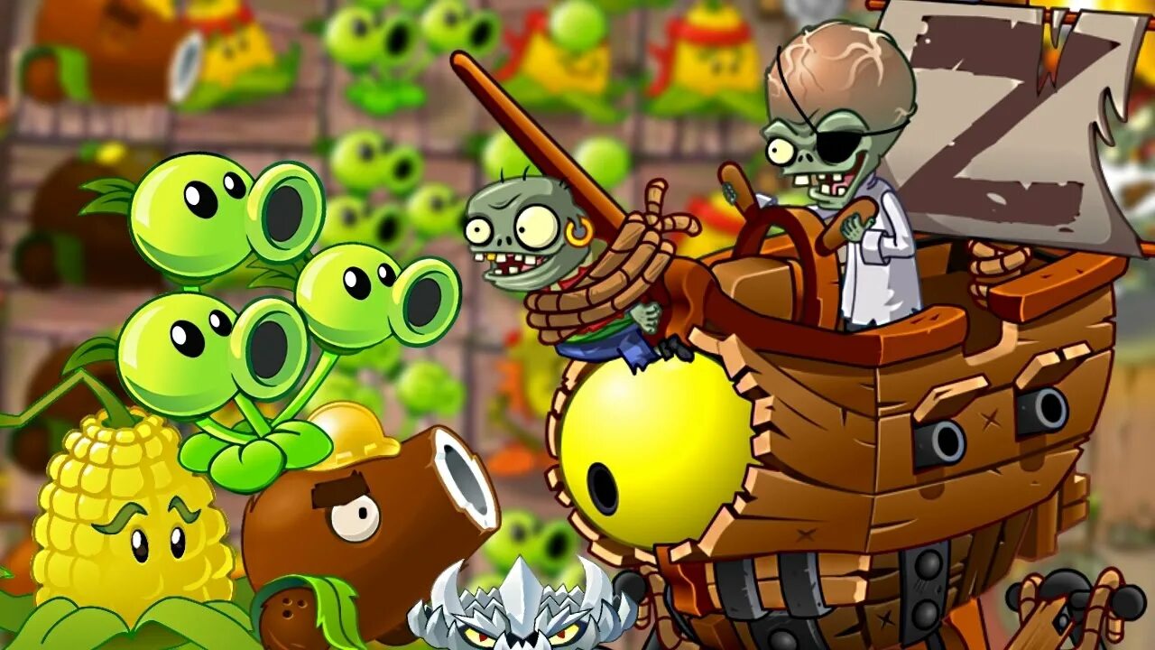 Пираты против зомби. Plants vs Zombies 2. PVZ 2 ЗОМБОСС. PVZ 2 Pirate Seas. Растения против зомби доктор ЗОМБОСС.