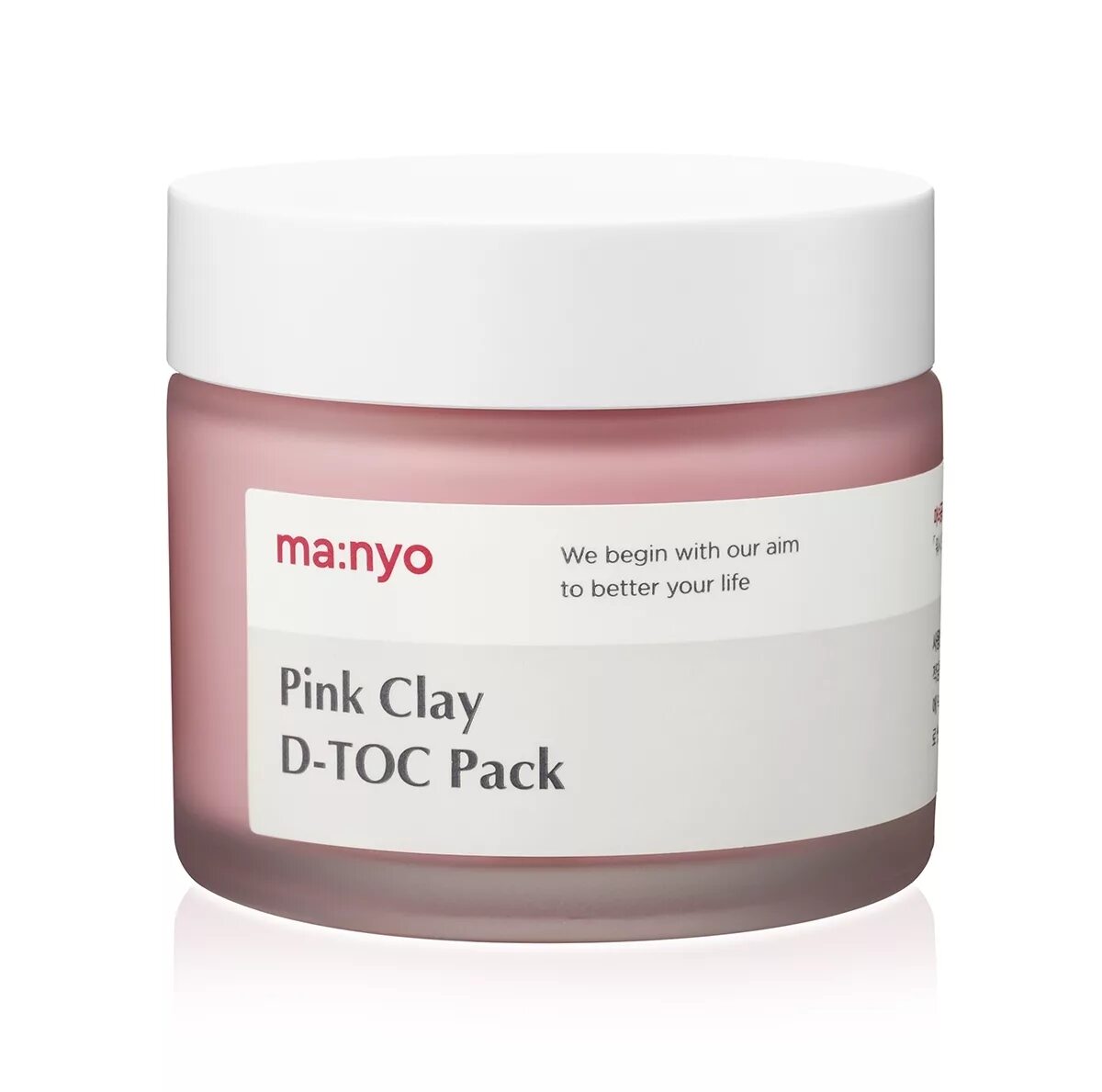 Toc d. Manyo factory pink clay d-toc pack. pink clay d-toc pack 75ml. маска с розовой глиной и каламиновой пудрой manyo pink clay d-toc pack. маска manyo розовая.