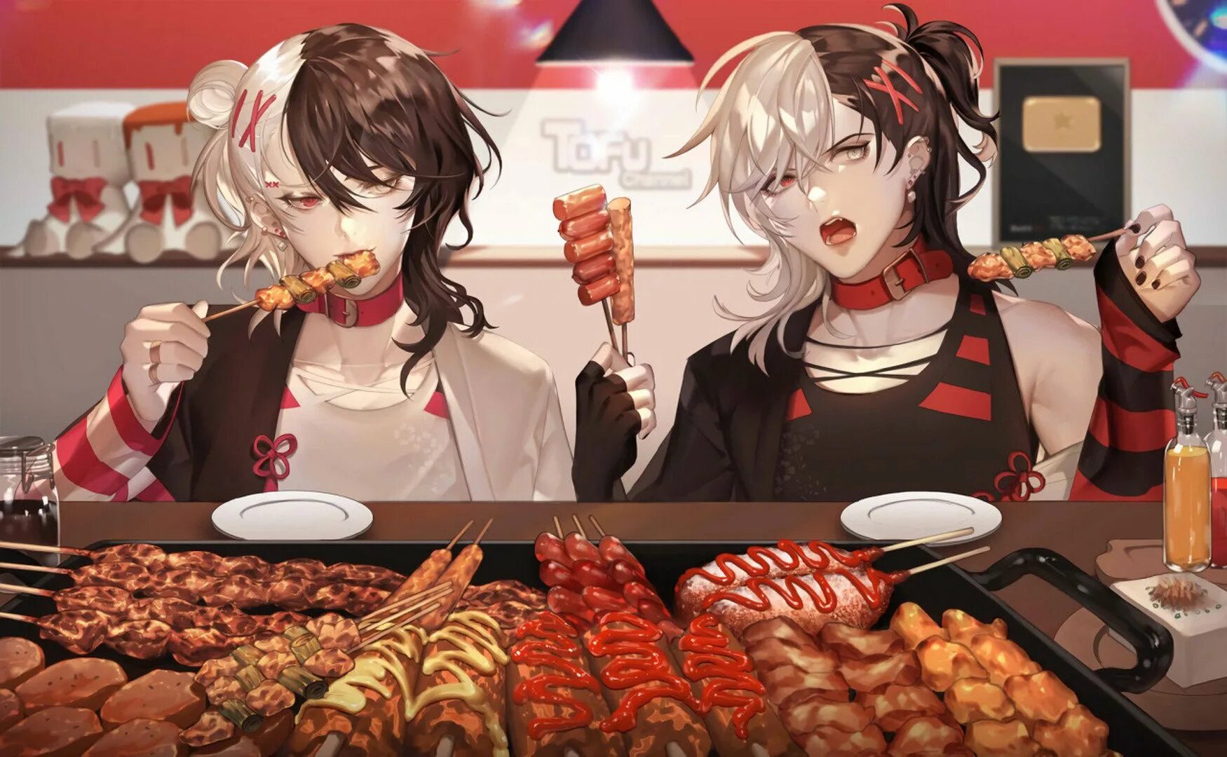 Сладкоежка 2. Сладкий тофу food Fantasy. Такояки Геншин. Соленый тофу food Fantasy.