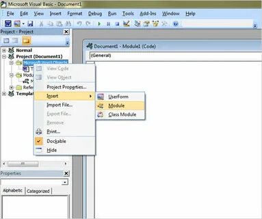 Vba ворд