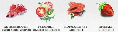 Энергия в каких продуктах