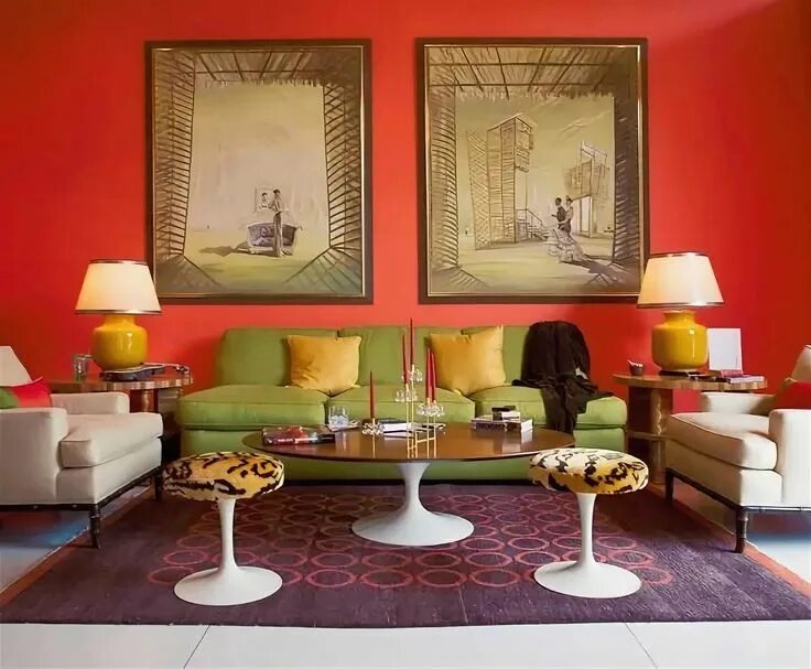 Сочетание цвета охра в интерьере 5 Colors for a Romantic Bedroom in 2024 Living room color schemes, Room color sc