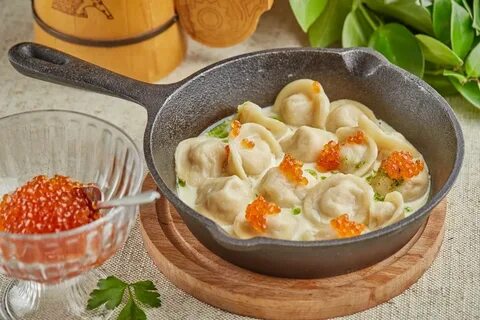 Пельмени в соусе