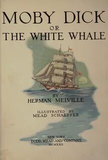 Moby Dick or The White Whale by Herman Melville Хорошие Книги, Иллюстраторы...