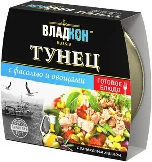 Владкон тунец с овощами