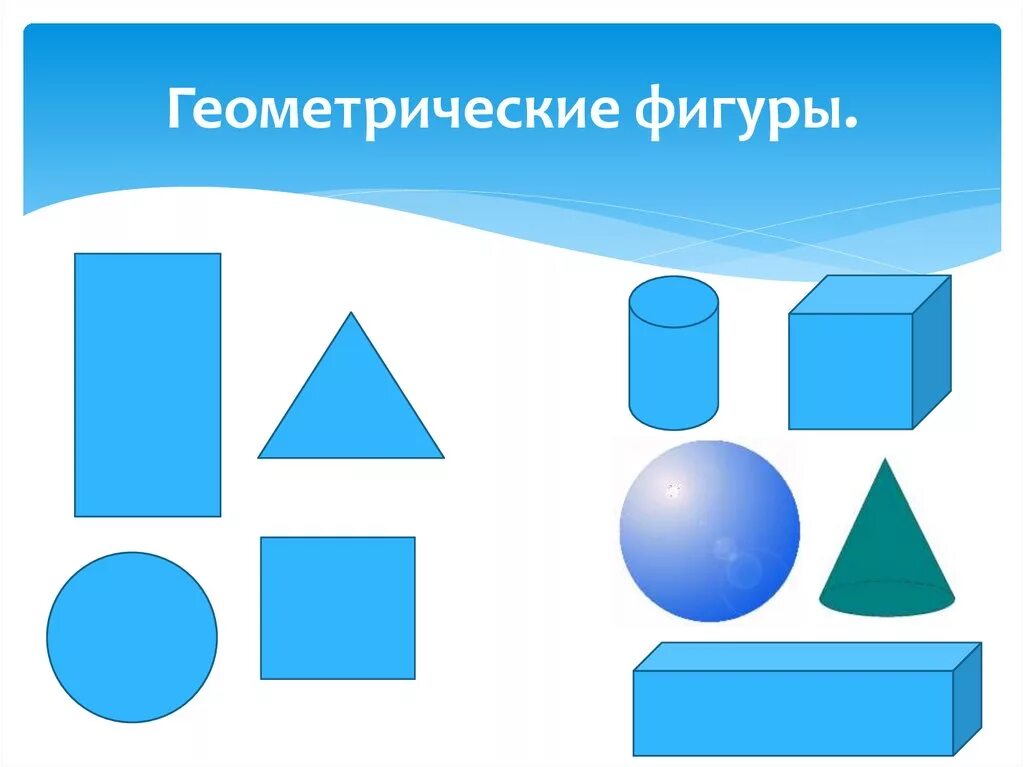 Образование геометрических фигур