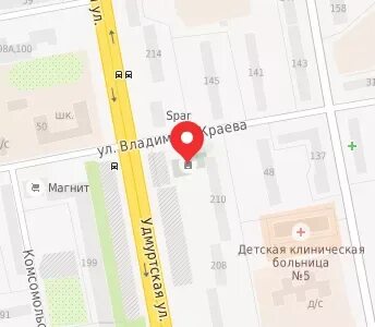 Карта ижевска удмуртская