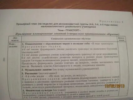 Примерное тематическое планирование вторая младшая группа