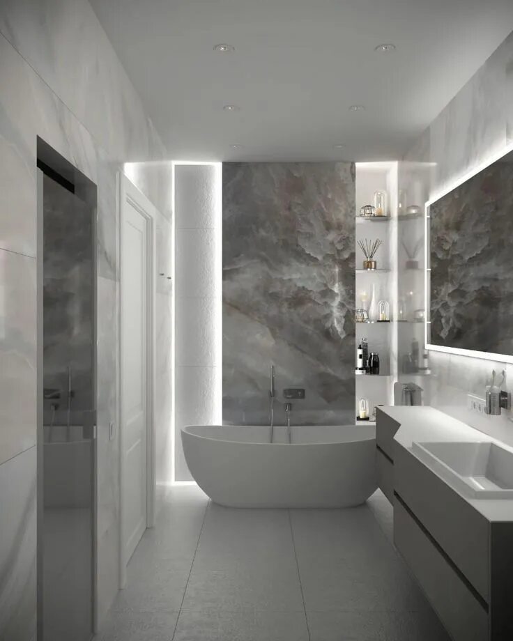 Royalton Ryan Street & Associates Bathroom design, Grey bathrooms designs, Bathr