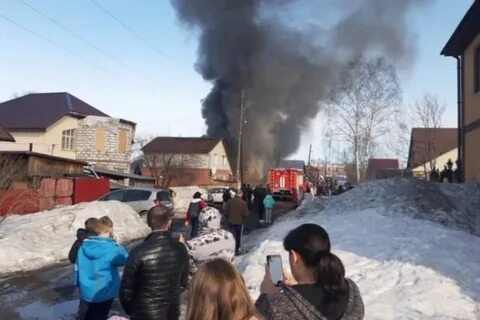 Пожар в первомайском