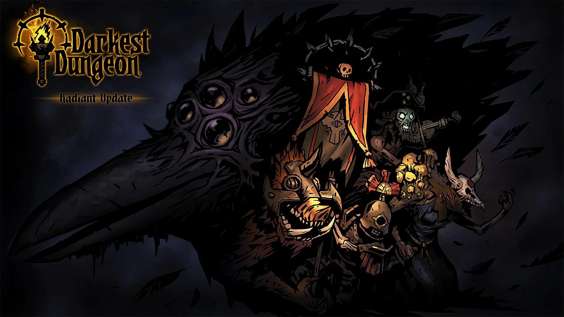 Dark update. Даркнесс данжеон. Darkest Dungeon вопила арт. Darkest Dungeon 2 обои. Darkest Dungeon Cove Art.