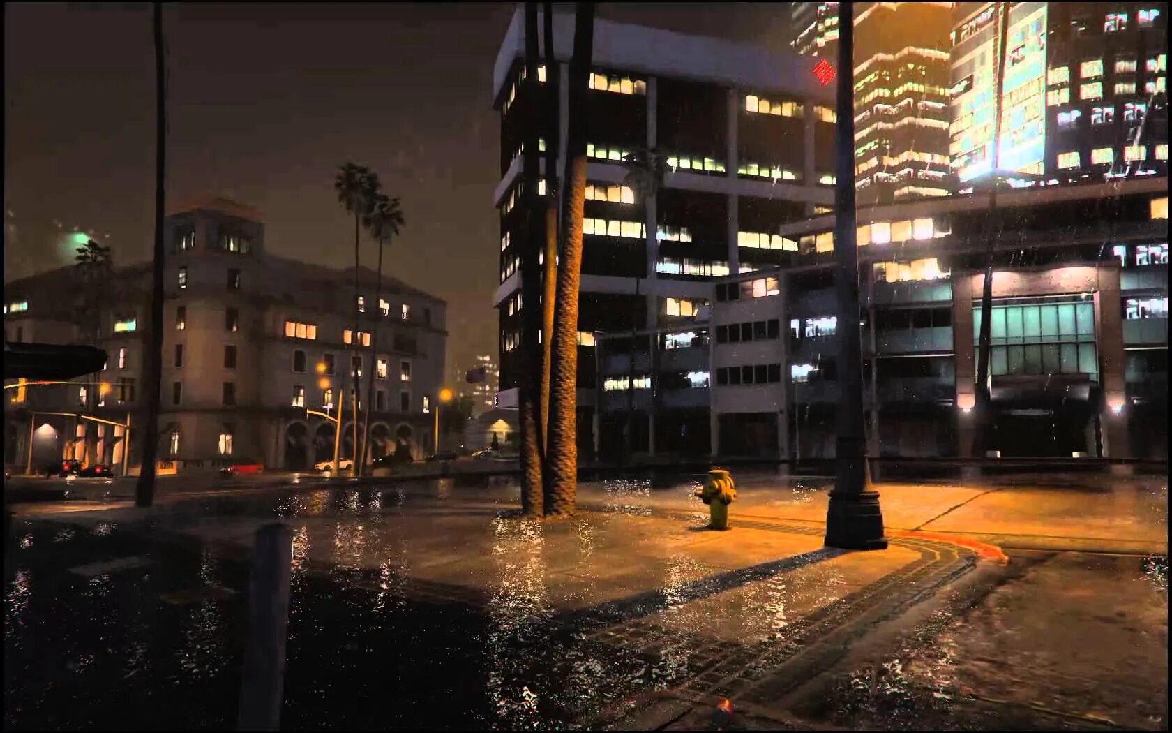Grand Theft auto 5 Rainy. ГТА 5 Лос Сантос ночью. ГТА 5 Лос Сантос дождь. ГТА 5 ночь.