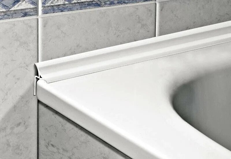 Bathroom Baseboard Molding and Tile