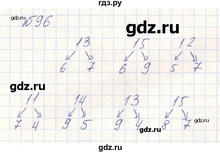 Математика 7 класс упражнение 96