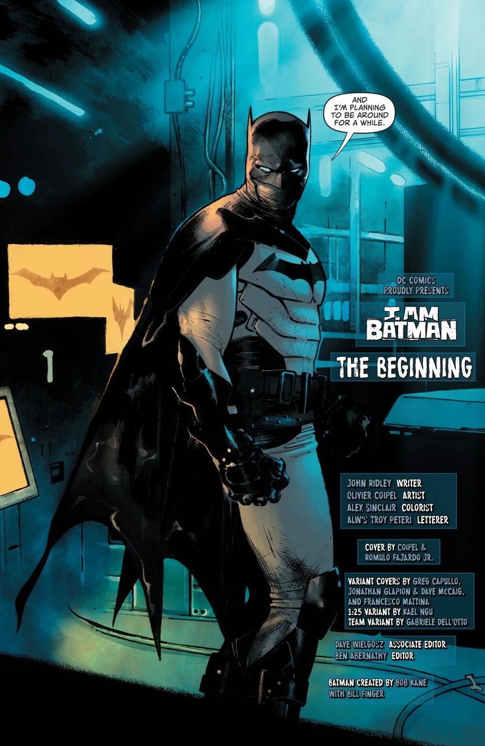 Бэтмен 1. I am Batman # 1. Бэтмен: нулевой год.