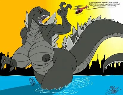 Slideshow godzilla naked.