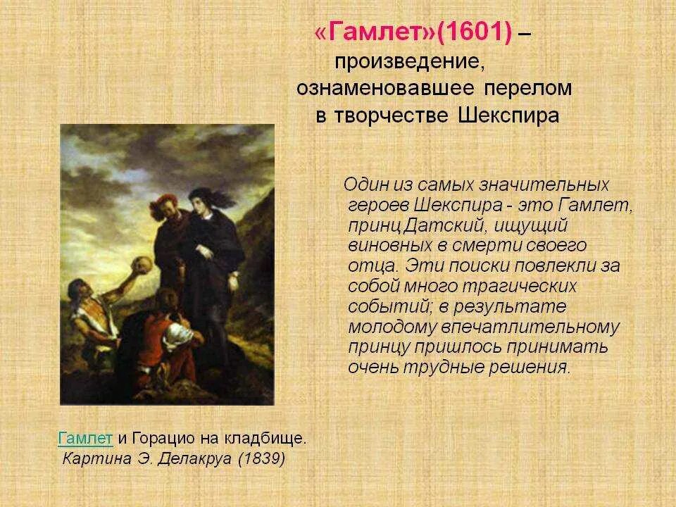 Гамлет. Кто такой Гамлет. Произведения Шекспира Гамлет. . “Гамлет” (1601),.