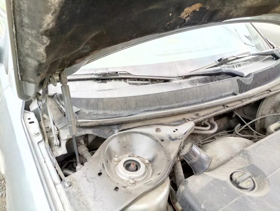 Замена дождевика (жабо) - Ford Mondeo IV, 2,5 л, 2008 года своими руками DRIVE2