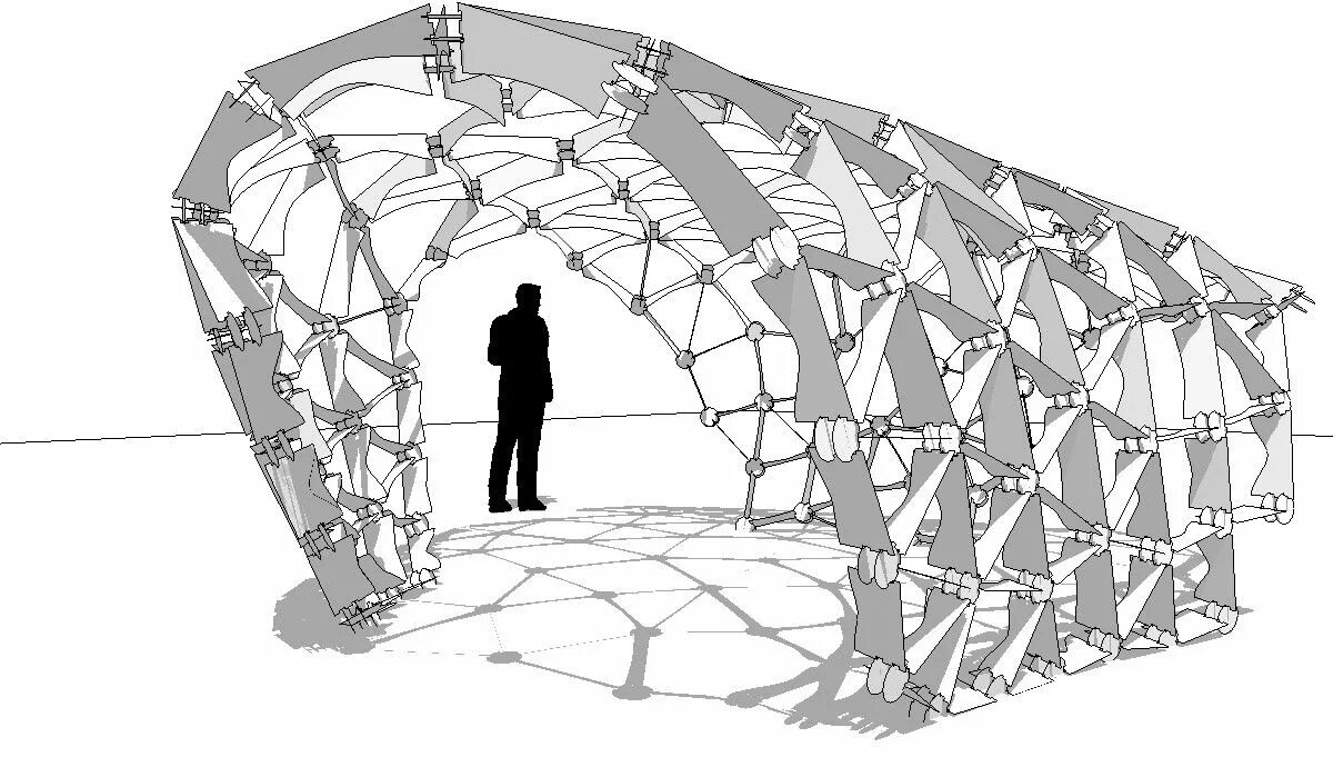 Стержневые пространственные конструкции ревит. Параметрическая архитектура Sketchup. Бионика Параметрика. Тонкостенные пространственные конструкции: оболочки архитектура.