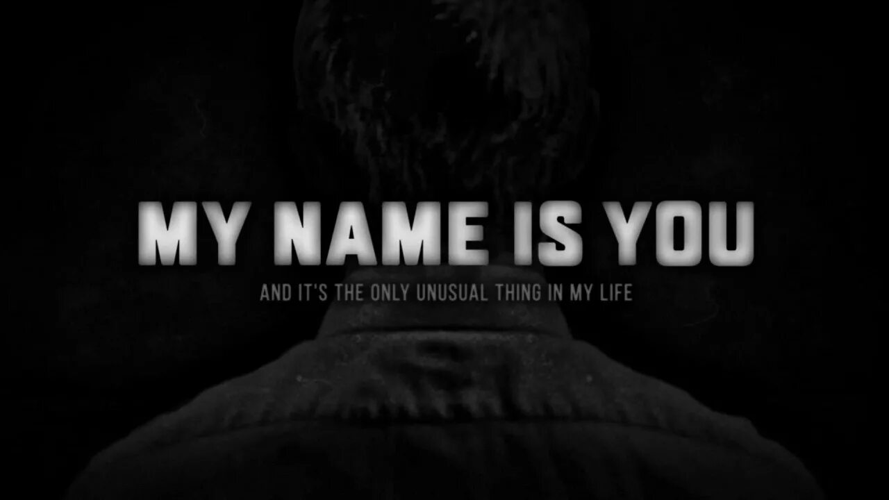 My name is you. My name is you and it's the only unusual thing in my Life. Игра my name is. My life is only mine